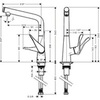 Смеситель для кухни с Г-образным изливом Hansgrohe Metris Select 14883800