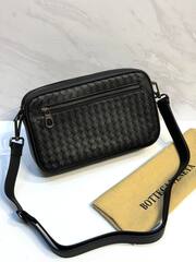 Клатч мужской Bottega Veneta Intrecciato черный
