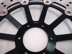 Диск тормозной передний черный на Honda CB F HORNET 600  2000-2006 г.в.