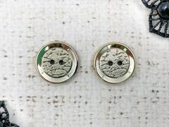 Пуговицы, d 1,8 см, золото