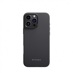 Чехол Pitaka Military-Grade Pro Maxtective для iPhone 16 Pro Max, Черный | Twill