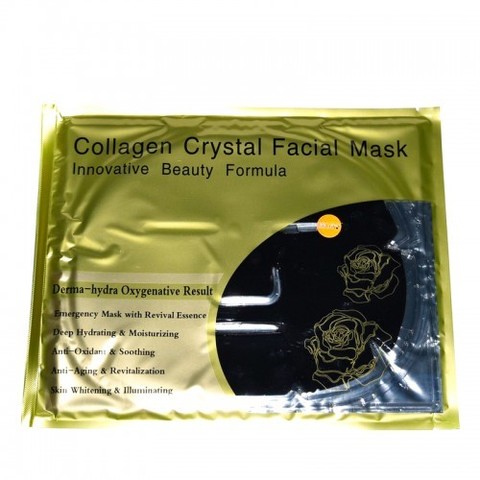 Коллагеновая маска для лица Belov COLLAGEN CRYSTAL Black, 60гр.