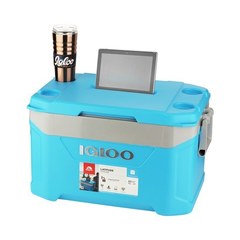 Термоконтейнер Igloo Latitude 50 Cyan blue (изотермический, 47л)