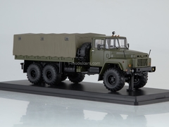 KRAZ-260 flatbed truck with awning khaki 1:43 Start Scale Models (SSM)