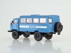 GAZ-66 NZAS-3964 (66) Shuttle bus blue 1:43 AutoHistory