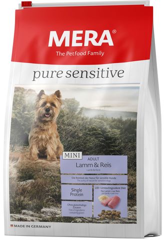 Mera Pure Sensitive MINI Adult Lamm&Reis