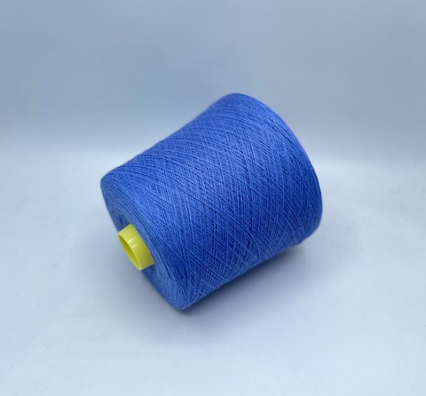 Zegna Baruffa (пр. Италия), art-Cashmere, 2/36 1800м/100 гр. 100% Кашемир, цвет- Голубой василек(767/24/220), арт-35478