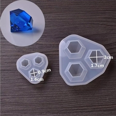 Набор силиконовых молдов 3D «Алмазы» (2 штуки)
