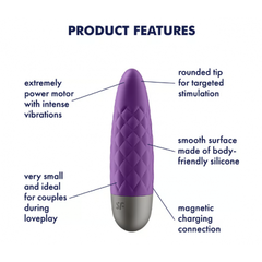 Мини-вибратор Satisfyer Ultra Power Bullet 5 фиолетовый
