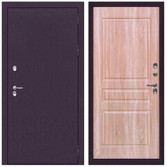 Купить Входная дверь Страж T-20 Термо цвет букле опал ПВХ дуб сонома