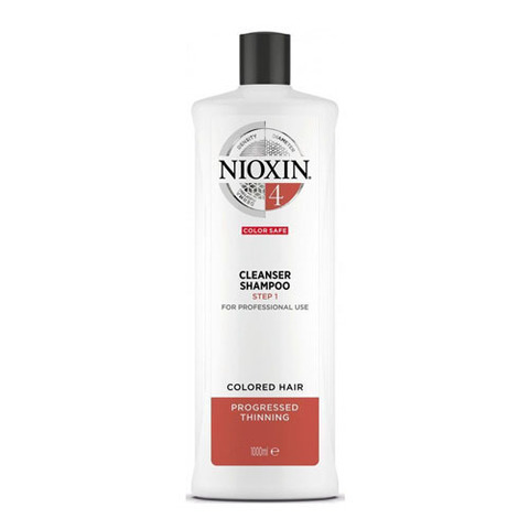 NIOXIN System 4 Cleanser Shampoo - Очищающий шампунь (Система 4) 300мл