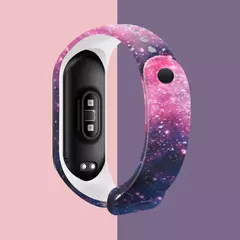 Ремешок для браслета Xiaomi Mi Band 6/7 звездная ночь