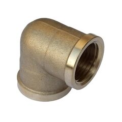 Угольник латунный DN15 м-м