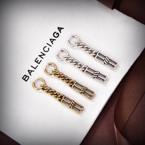 Серьги Balenciaga цепь