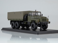 KRAZ-260 flatbed truck with awning khaki 1:43 Start Scale Models (SSM)