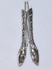Дасия (серьги из серебра)