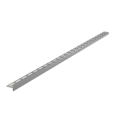 Pейка из нержавеющей стали для пола с уклоном (Левое, длина 1м, Толщина плитки 12мм, мatt), арт. APZ AlcaPlast фото