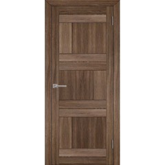 Купить Межкомнатная дверь экошпон Uberture 2180 серый велюр глухая