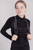 Детские лыжные разминочные брюки NordSki Active Black
