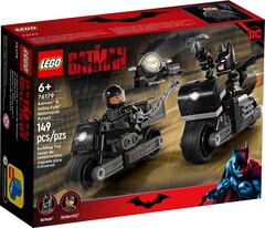 LEGO Super Heroes: Бэтмен и Селина Кайл: погоня на мотоцикле 76179