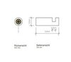 Decor Walther Mikado HAK1 0520150 Крючок, цвет: белый матовый