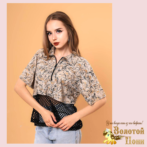 Поло девочке (8-14) 250421-FY8073