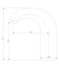 Смеситель для умывальника бесконтактный (сенсорный) LEMARK PROJECT - LM4652CE