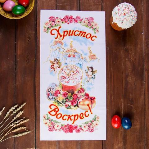 Салфетка пасхальная, 30 х 60 см