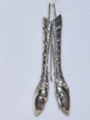 Дасия (серьги из серебра)