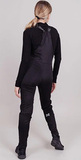 Детские лыжные разминочные брюки NordSki Active Black