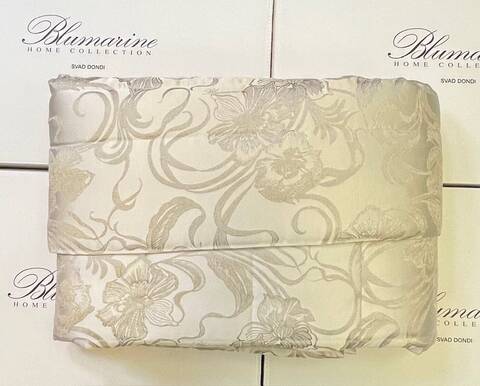 Покрывало 270х270 Blumarine Lapis Sahara серо-бежевое