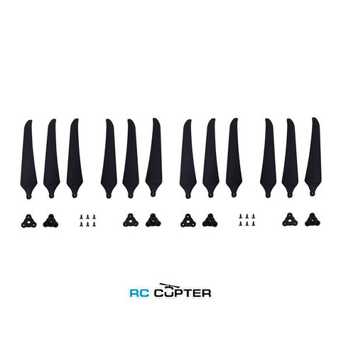 Пропеллер Gemfan F1051-3 трёхлопастной складной (2CW + 2CCW)