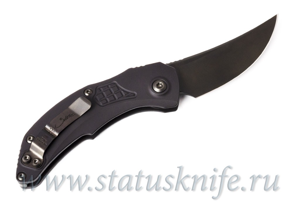Нож Microtech Bastinelli Brachial 001 DLC Shadow 268A-1DLCTSH