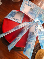 Вафельные Деньги на Торт 