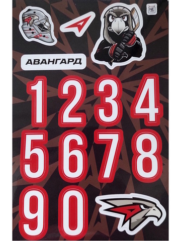 Набор наклеек 