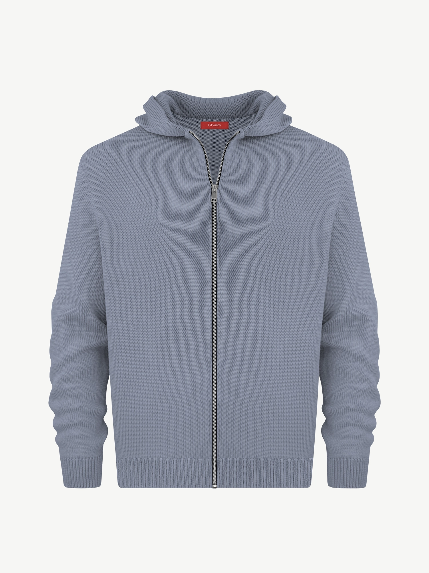 Толстовка на замке из кашемира