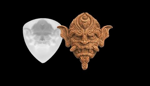 Силиконовый молд № 485 Маскарон