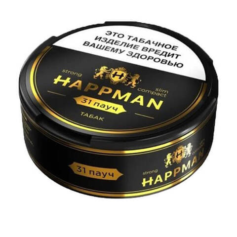 HAPPMAN STRONG SLIM COMPACT 10гр - Табак