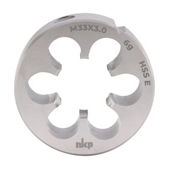 Плашка М33х3,0 DINEN22568 HSSE 6g 65х25мм NKP 290331N