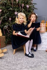 Шарлотта Синий бархат