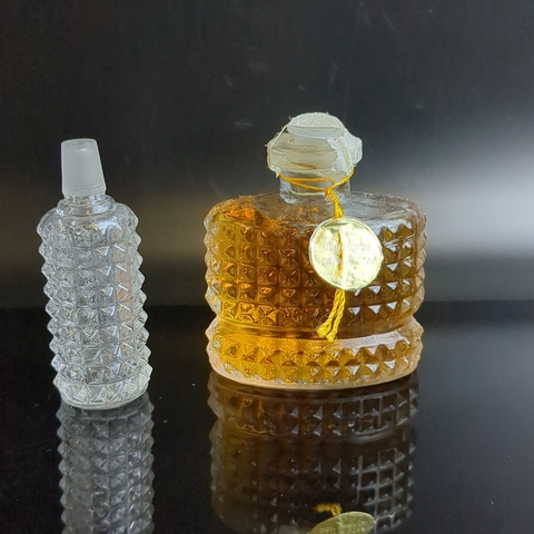 Духи СССР. " Успех". Уральские самоцветы. Г. Свердловск. Хрусталь. Винтаж. Союзпарфюмпром под пломбой