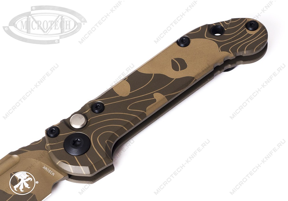 Нож Microtech LUDT 1135S-1TPBNCS-Z4 Topographic Badlands