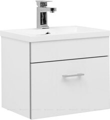 Aquanet 287665 Тумба с раковиной Верона 50 белый (подвесная 1 ящик, раковина Aquanet) (287665) фото