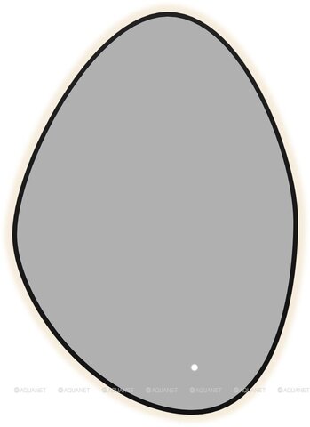 Aquanet 367647 Зеркало Контур ассиметрия 700х1000 LED ТХ цв. черный (367647)