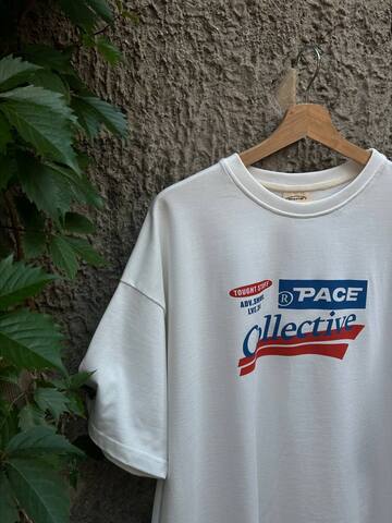 Футболка Miracle Apparel оверсайз Pace Collective Milk