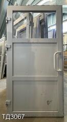 Дверь пластиковая входная Б/У 2040(в) x 1040(ш)