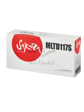 Картридж Sakura MLTD117S для Samsung SCX-465, черный, 2500 к.