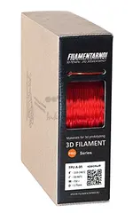 Пластик для 3Д принтера Filamentarno! TPU A95 красный 750 г, 1.75 мм