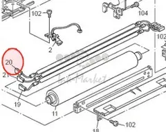 Нагреватель Ricoh 230V:900W AX440248