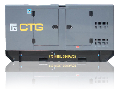 Дизельный генератор CTG AD-345RE в кожухе